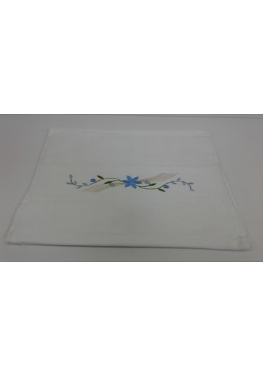 Soley Şebboy Nakışlı Mutfak Havlusu 6 Lı Mavi