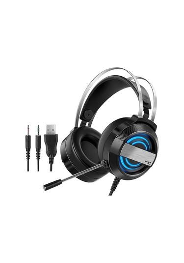 Q9 Profesyonel Oyun Kulaklığı - Mikrofonlu, Rgb Aydınlatmalı, Pc Ve Laptop Uyumlu, Siyah Renk