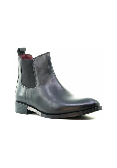 Yaşar Kaşlı Erkek Hakiki Deri Chelsea Bot 40-44 23k Ykö-12275 M Siyah