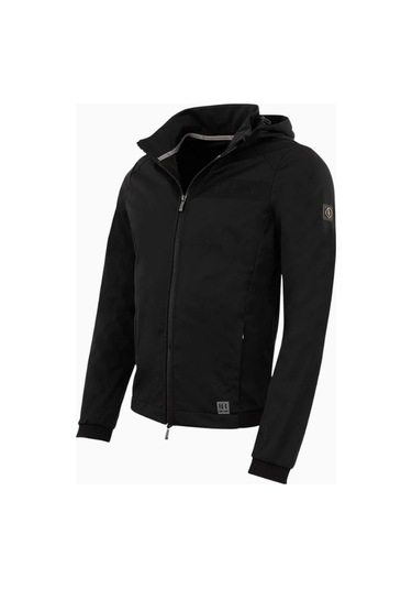 Br Bram Unisex Softshell Ceket, Suya Dayanıklı Ve Hafif Siyah