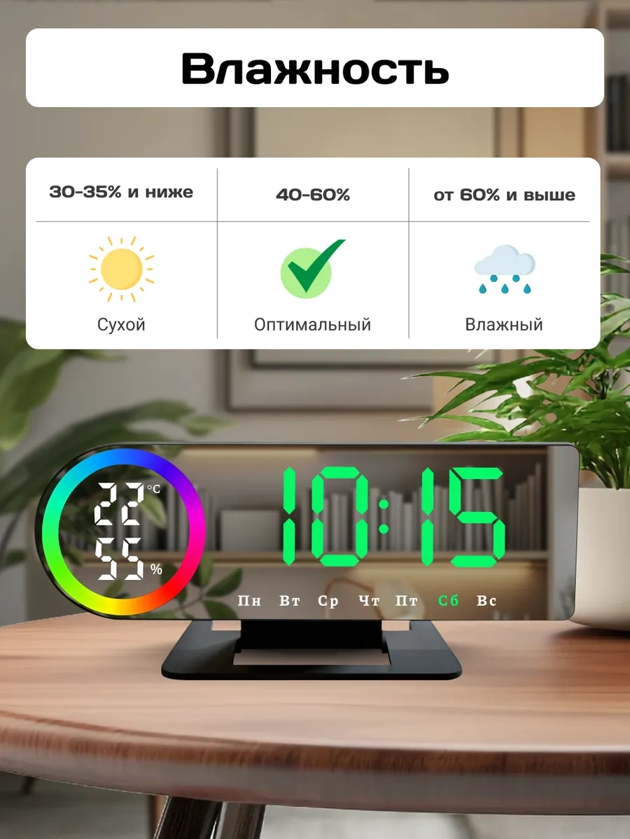 Artclock Güçlü Elektronik Masaüstü Alarm Saatı Aydınlatmalı 295772928 Siyah