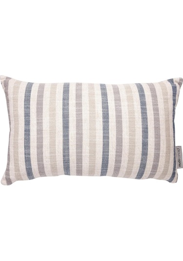 Concept Alba Striped Kırlent Lacivert 30x50 Diğer