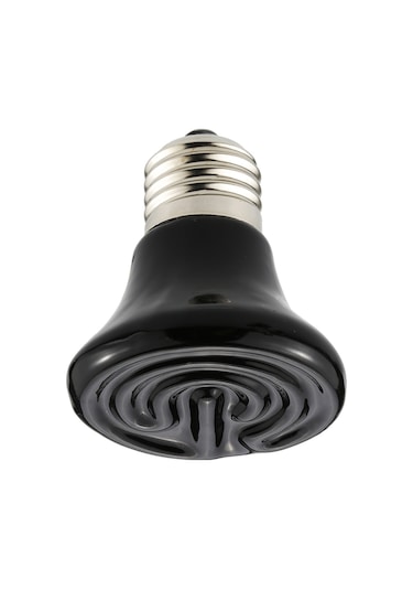 Vkemall 110v 100w E27 Infrared Seramik Isıtıcı Ampulü - Evcil Hayvanlar İçin Konforlu Isı Kaynağı Şeffaf