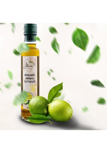 Alaçatı Naturel Bergamotlu Zeytinyağı 250 Ml E