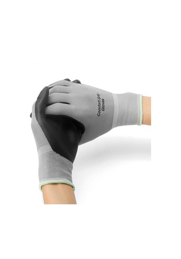 Sones Rahat Kaymaz Aşınmaya Dayanıklı Nitril Kauçuk Elektrikçi Çalışma Eldiveni, Beden: Xl