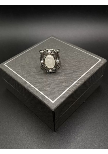 Amely Rid Eşarp Ve Shayla İçin Halka Broş Kısa Klip 199455716 Gümüş-gri