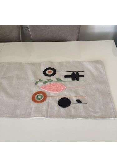 Punch İşlemeli Dekoratif Kırlent Kılıfı Takım 4'lü Set Karışık/Çok Renkli