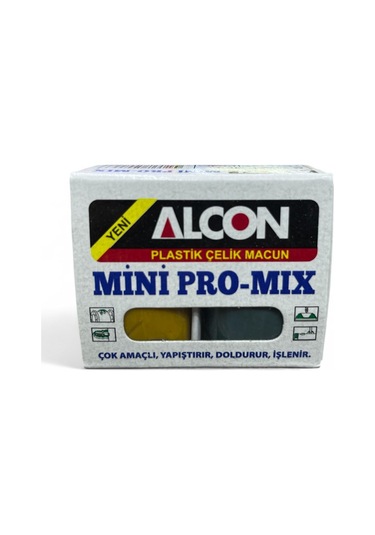 Alcon Mini Promix Plastik Çelik Macun 40 Gram