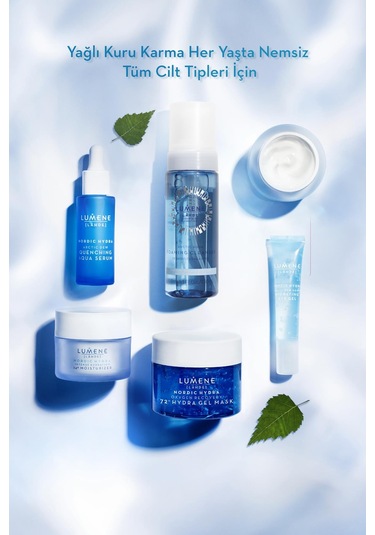 Lumene Purifying Dew Drops Hydrating Nemlendirici Göz Çevresi Bakım Jeli 15 ML