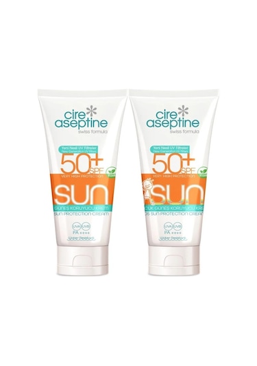 Cire Aseptine Güneş Kremi 50+ Spf + Güneş Kremi Çocuk 50+ Spf