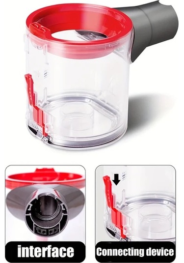 Fochsia As Shows V7 V8 Sv10 Sv11 Kablosuz Elektrikli Süpürge Toz Torbası Yüksek Verimli Kolay Temizlenir