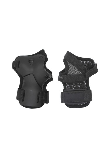 Geeksen Çocuk & Yetişkin Kayak, Kayboard, Paten Koruyucu Eldivenleri - Sert Plastik Korumalı, Soluklu Spandex, Boyutu M, Siyah Diğer