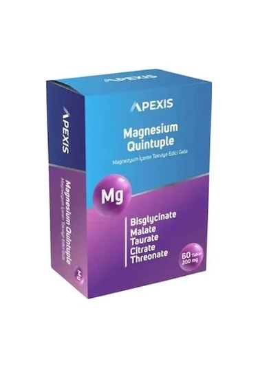 Apexis Magnesium Quintable 60 Tablet