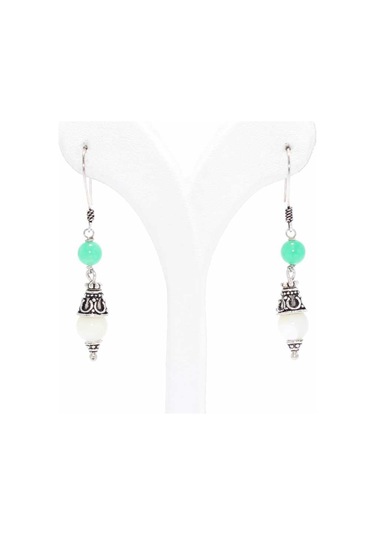 925 Ayar Gümüş Taşlı Telkari Küpe