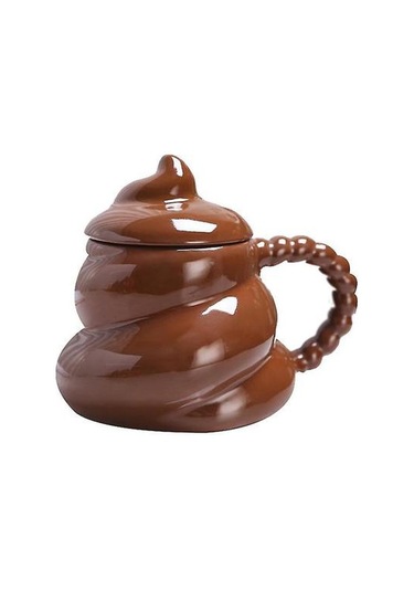 Komik Adam Kupalar Kaka Kupa, Seramik Kahve Kupa Style1