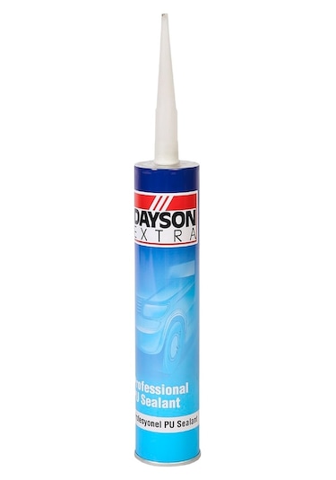 Dayson Extra Poliüretan Mastik Silikon Pu Sealant Siyah 280Ml Siyah
