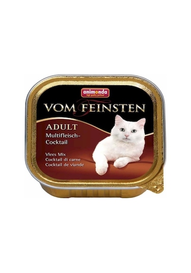 Animonda Vom Feinsten Karışık Etli Pate Yetişkin Kedi Maması 100 G