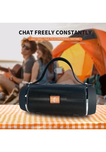 Willowhaven Ebaineng Taşınabilir Kablosuz Hoparlör T Flaş Kart Usb Çalma Stereo Ses Açık Mavi