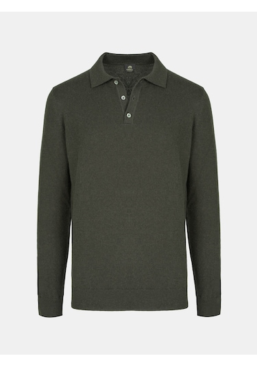 Karaca Erkek Regular Fıt Triko Kazak-haki 113301200-65 Haki