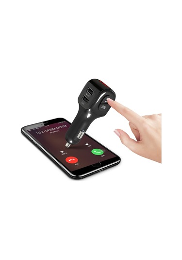 Cbtx Çift Usb Eller Serbest Araç Fm Verici Bluetooth 5.0 Kablosuz U Disk Mp3 Çalar