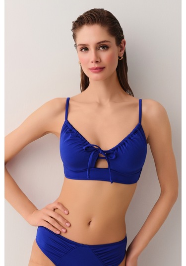 Suwen Balenli Körüklü Bralet Bikini Üst Sbn25635c982 Saks