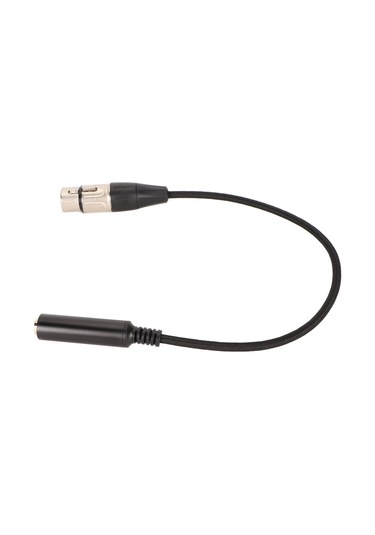 Youtek 6.35mm Dişi Xlr Dişi Adaptör Kablosu - Mikrofon Ve Ses Ekipmanı Bağlantısı İçin Dengeleyici Ve Kararlı Transmisyon