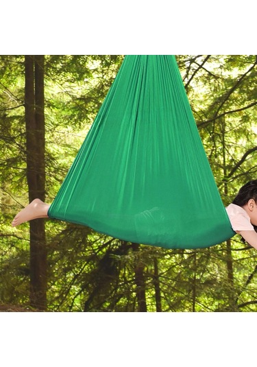 Suntek Çocuk Salıncak Hamak Balkon Için Anti Tip Sandalye Yeşil