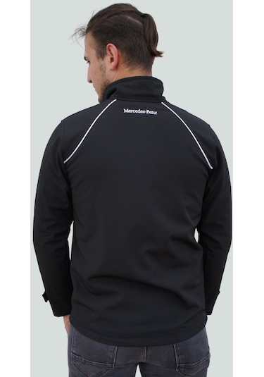 Uniprom Mercedes Mont Softshell Biyeli Model 5 Cepli Likralı Siyah
