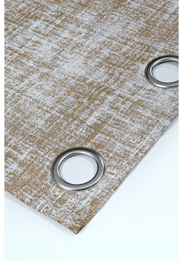 Bologna Halkalı Fon Perde Kahve 140x260 Kahverengi