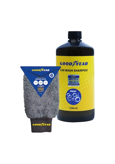 Goodyear Goodyear Oto Şampuan Ve Yıkama Eldiven Seti