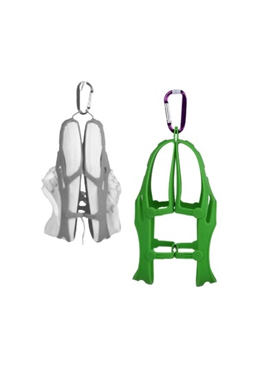 Pazly Suntek Çanta İçin Ayakkabı Askısı Dolap Yeşil S Ve M Model Diğer