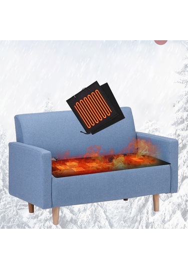 Isıtmalı Uyku Tulumu Pedi Yatak Usb Güç Sıcak Isıtma-gri Gri