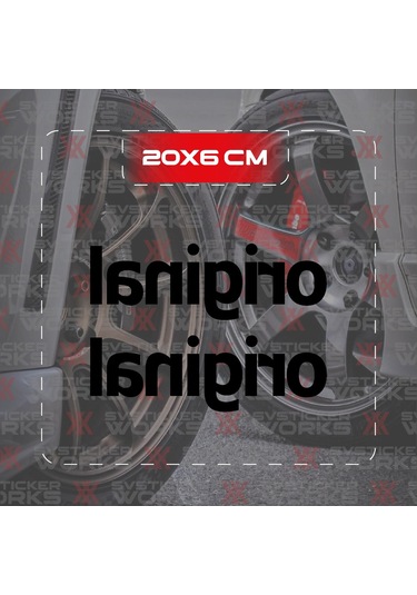 El Hareketi Jdm Sticker Araba Laptop Motosiklet Sticker Yapışkanlı Folyo Siyah