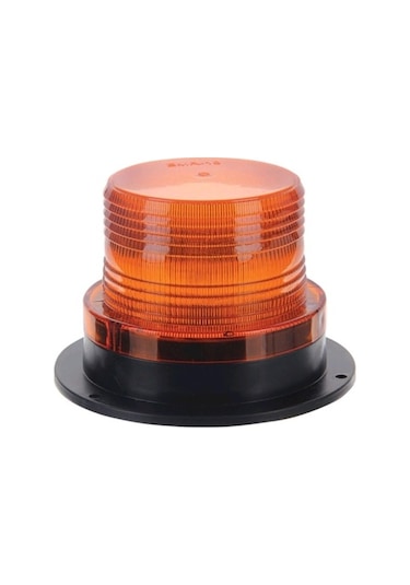 12V-24V ÇAKAR TEPE LAMBA LEDLİ TURUNCU (90*130)
