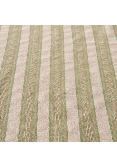 Evidea Soft Freya Masa Örtüsü - Yeşil / Ekru - 140x200 Cm Yeşil / Ekru