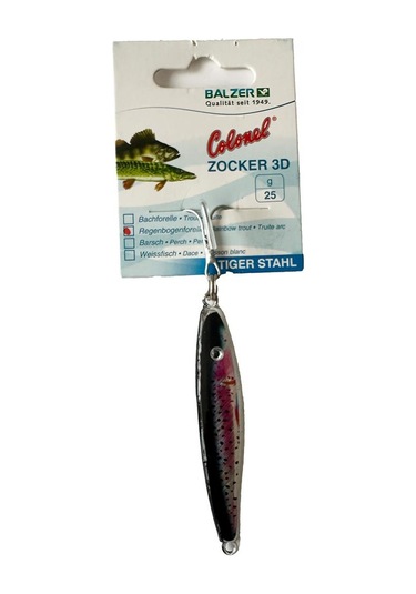 Balzer Colonel Zocker 3D Eyes Light Jig Suni Yem 25Gr