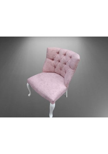 Berjer Çay Set Kayın Lüken Aslan Iskelet Parlak Beyaz Kapitone Dö Abanoz - Beyaz