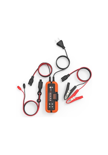 Black+Decker Bxa22 6V/12V 120A Akıllı Akü Şarj ve Akü Bakım Cihaz