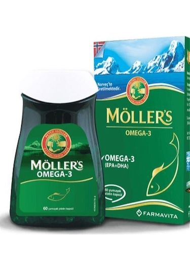 Möllers Omega 3 Balık Yağı 60 Kapsül