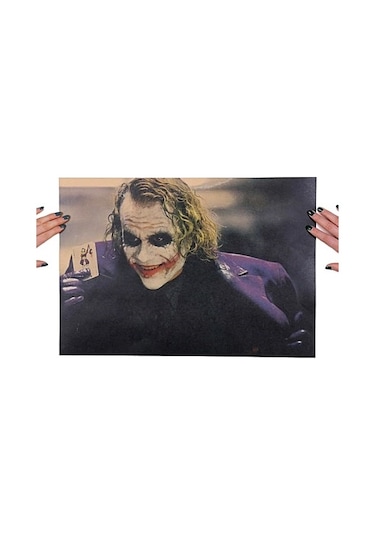 Joker Dark Knight Heath Ledger Kraft Poster Af013