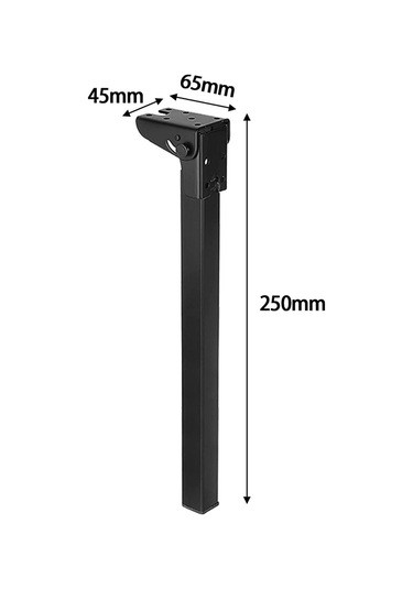 Suntek 4 Parça Katlanır Masa Ayakları Cafe Oturma Odası 250-mm