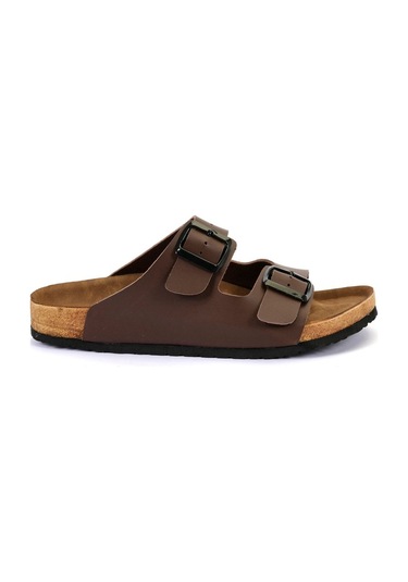 Slazenger LENS Erkek Kahve Terlik