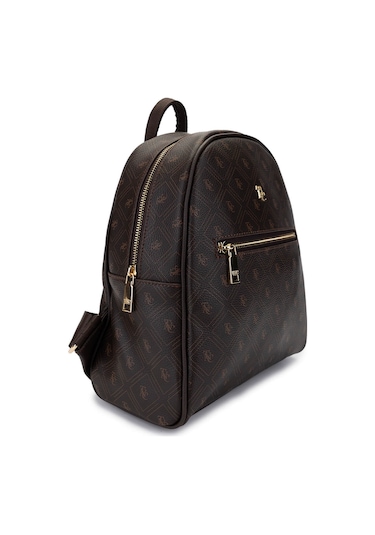 Tamer Tanca Kadın Vegan Kahverengi Sırt Çantası 743 2335 Bn Cnt Y25 Kahve Gfrj Kahverengi