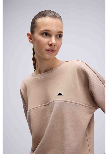 Ellesse Bayan Sweat Ef567-bg Bej Bej