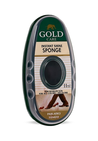 Gold Care Ayakkabı Bakım Temizleme Ve Parlatma Süngeri Depolu 11 Ml 001