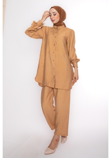 Fatma Sezen Camel Takım Çok Renkli