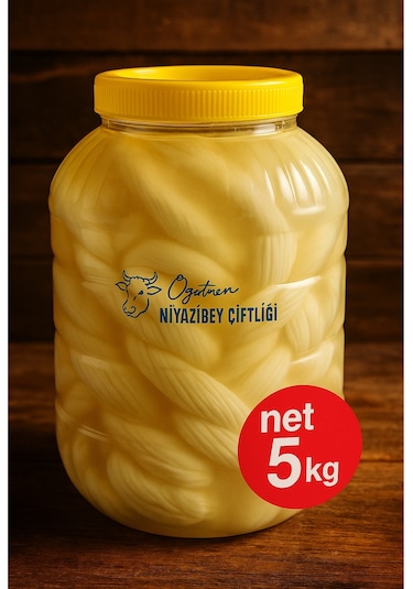 Niyazibey Çiftliği Örgü Peyniri Doğal Çiftlikten 5 KG
