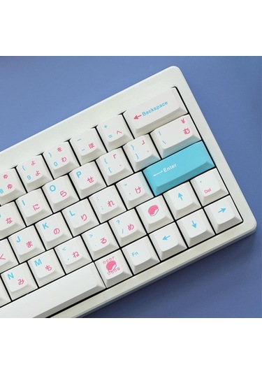 Homyl 135 Keys Pbt Keycaps Mekanik Klavye Için Cherry Mx Japonca