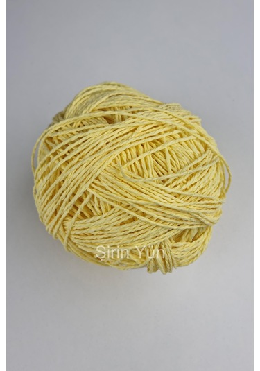 Sarılmış Kağıt İp 100 Gram Açık Sarı