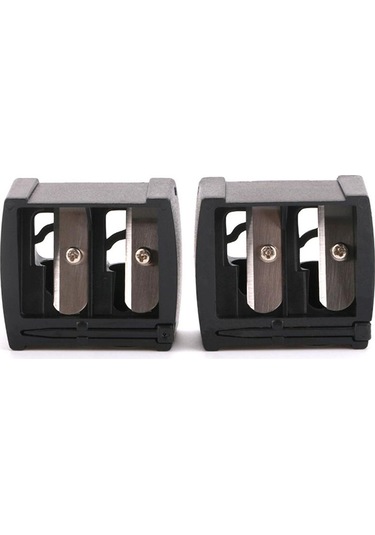 Kaş Dudak Kalemi Eyeliner Kalemi İçin Çift Delikli Ruj Kalemtıraş